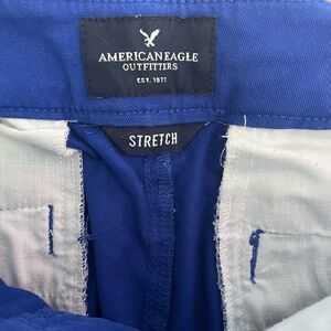 American Eagle Blue Stretch shorts